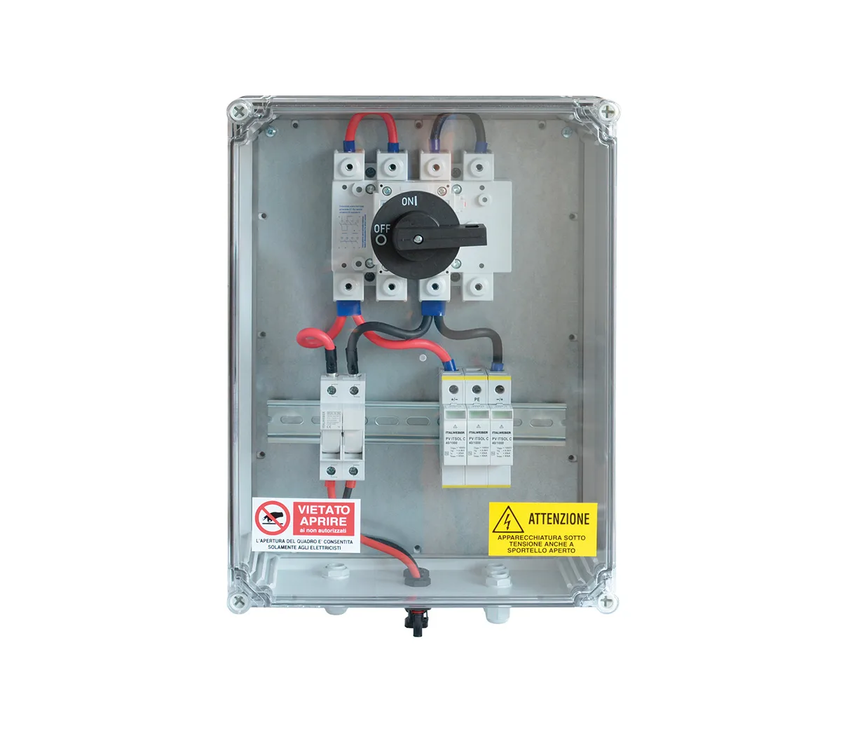 Strings combiner with dc switch and protections – The string box is a crucial component in photovoltaic systems, ensuring efficient collection of solar energy and protecting the system from abnormal conditions